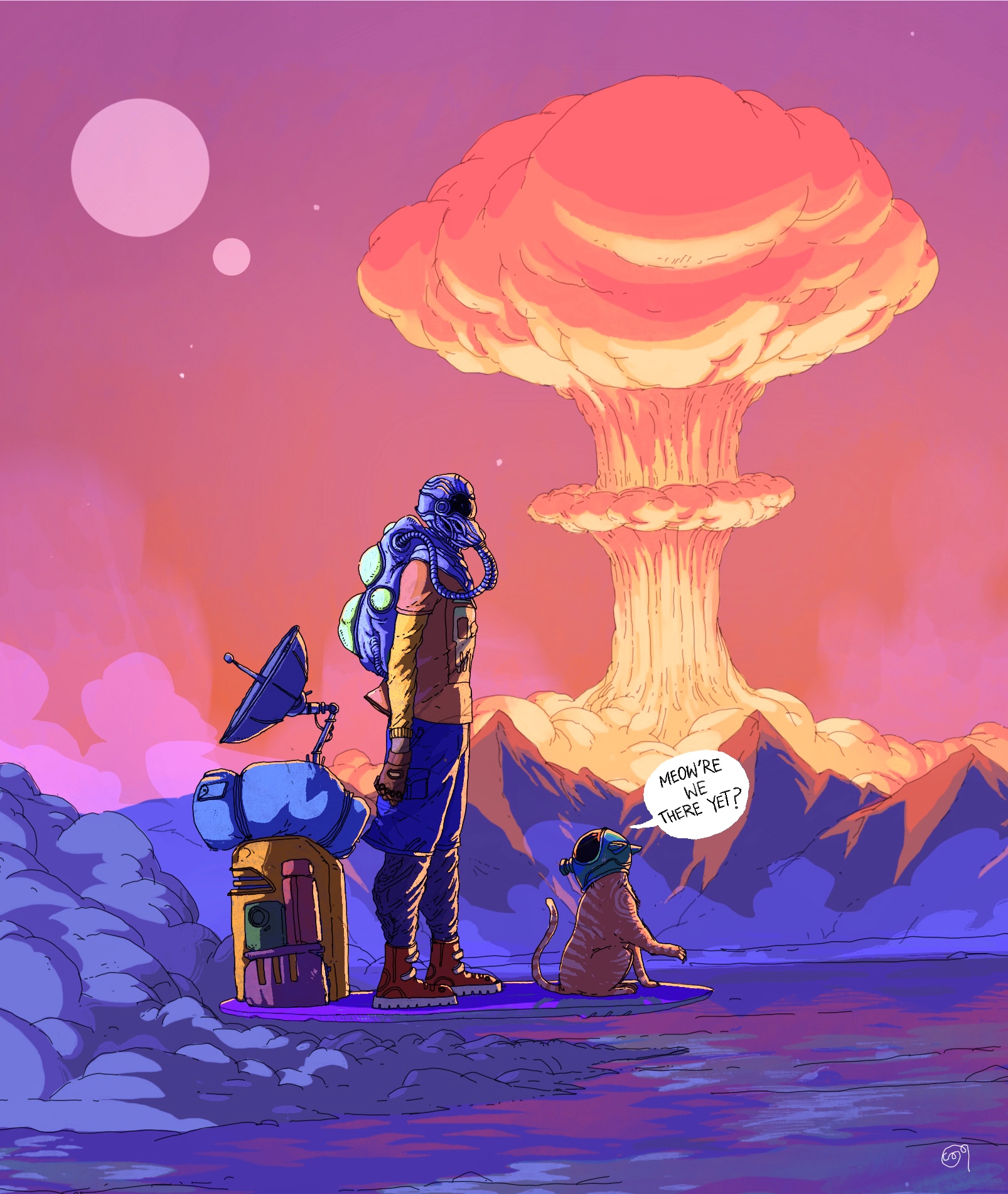 Apocalypse? Meow by Sreehari Siva