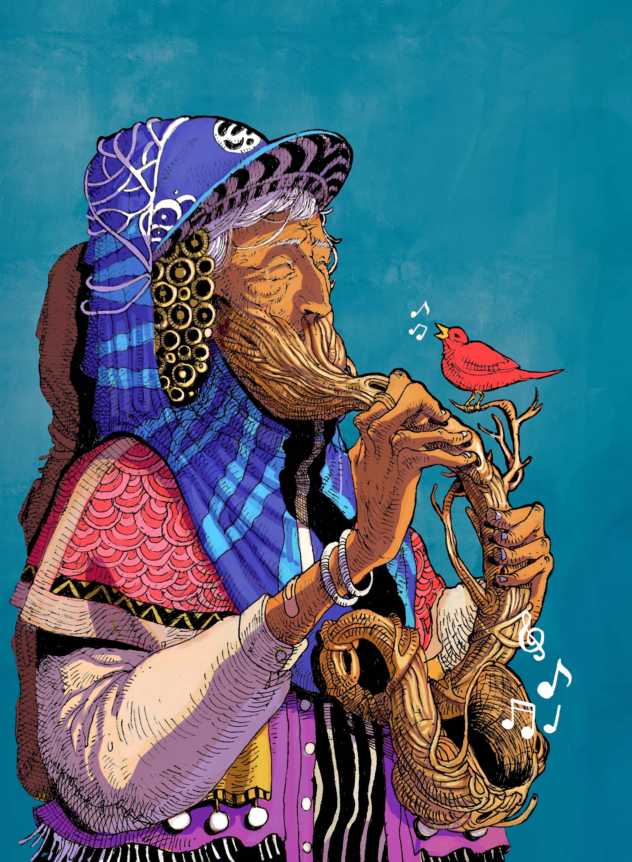 Sax & the Sparrow by Sreehari Siva