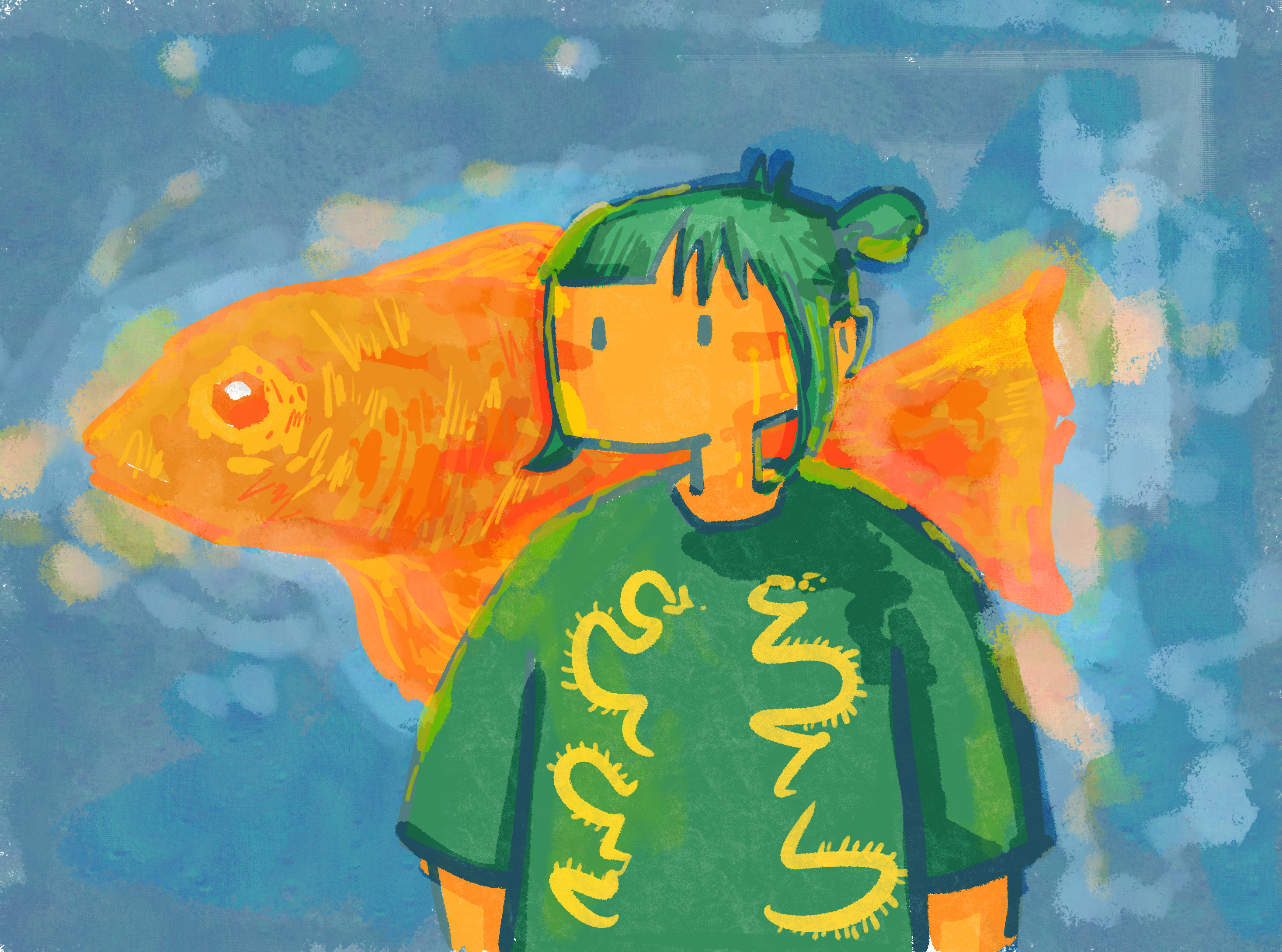 Underground Fish by Ishani Kuwar