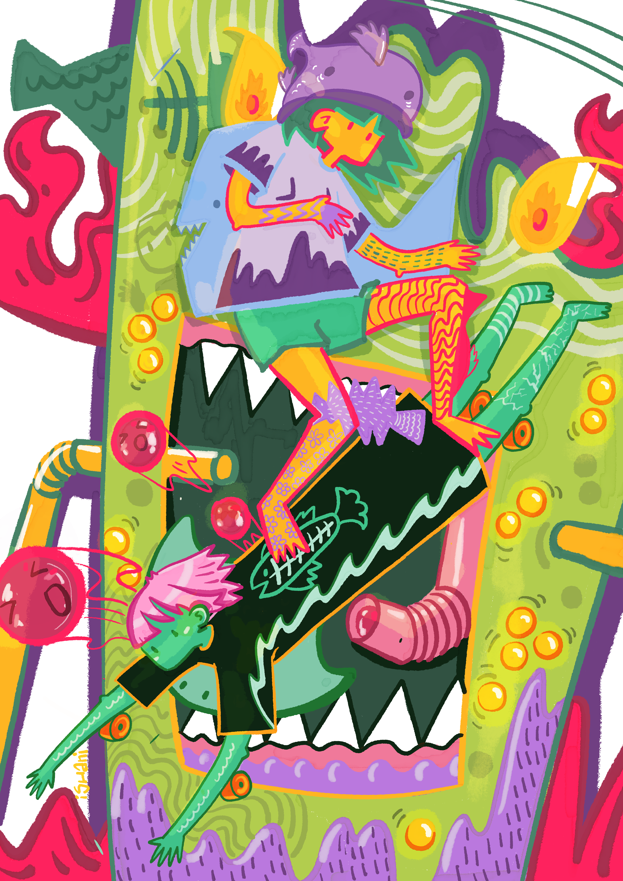 Boba tea pipedream by Ishani Kuwar