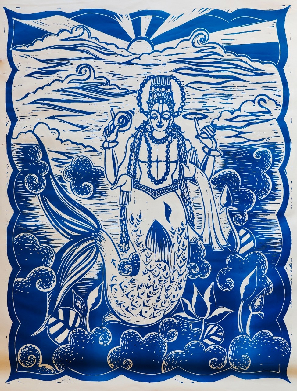 Matsya avatar by Sreya Sajan